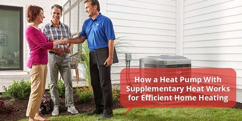 a heat pump with supplementary heat is ____.