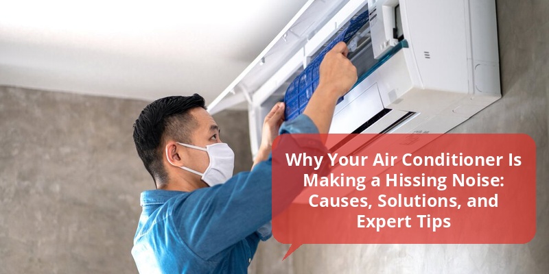 air conditioner making hissing noise