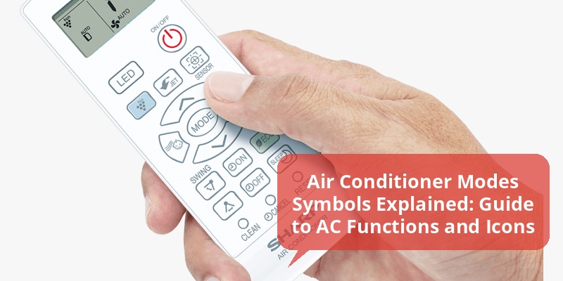air conditioner modes symbols