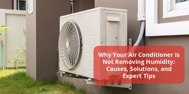 air conditioner not removing humidity