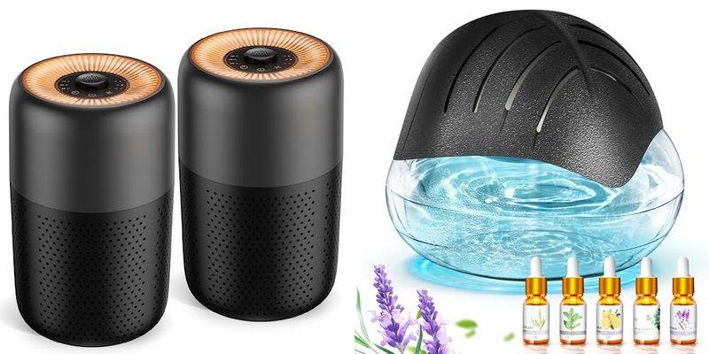 Air Purifier Essential Oil Diffusers for Clean and Aromatic Air