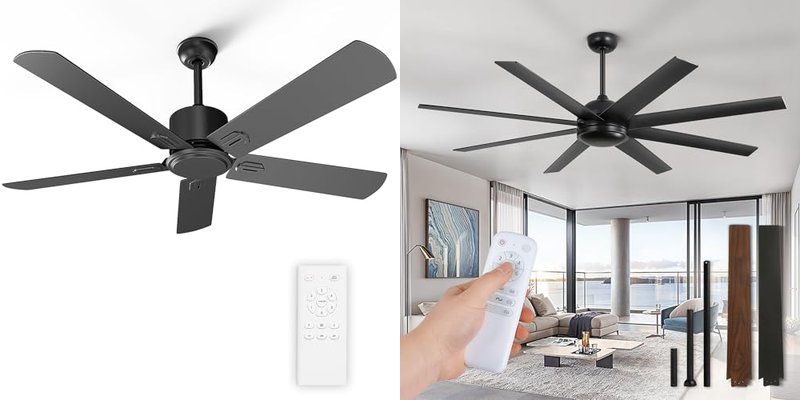 Ceiling Fans Without Light for Modern Homes