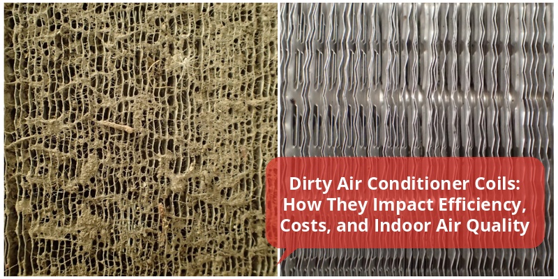 dirty air conditioner coils