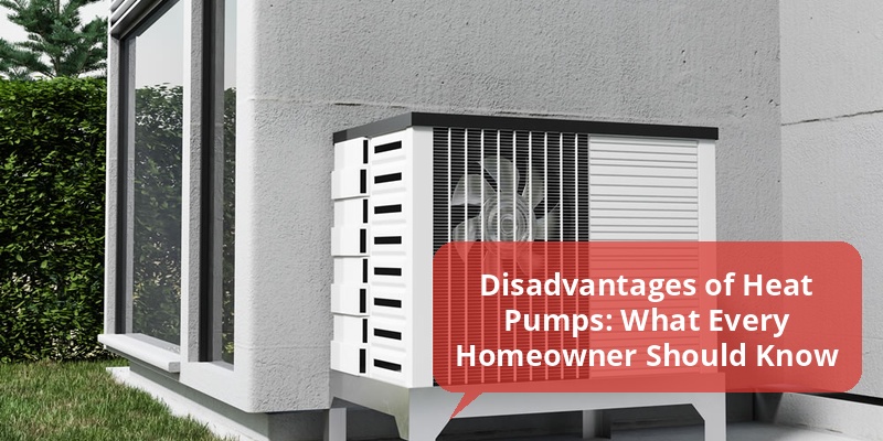 disadvantages of a heat pump