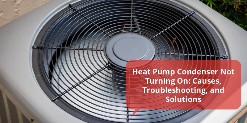 heat pump condenser not turning on