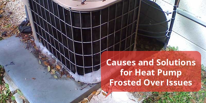 heat pump frosted over
