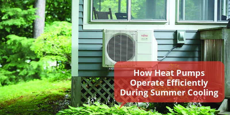 heat pump in summer