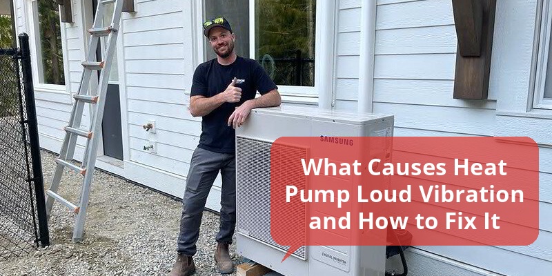 heat pump loud vibration