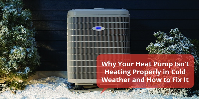 heat pump not heating in cold weather