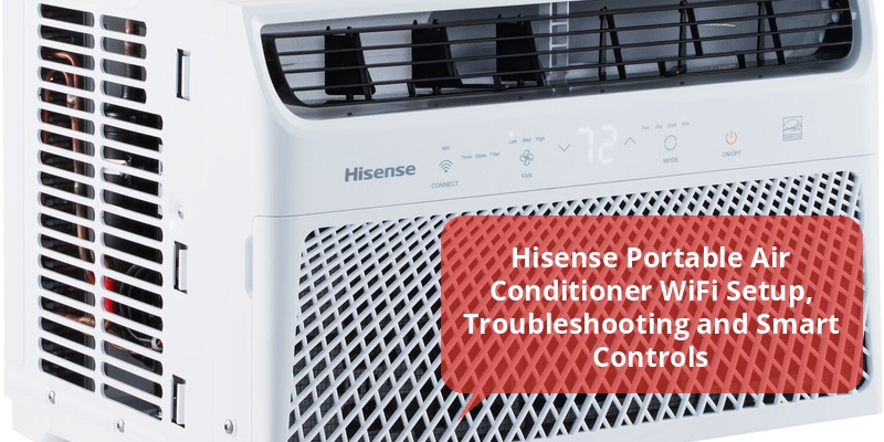 hisense portable air conditioner wifi setup