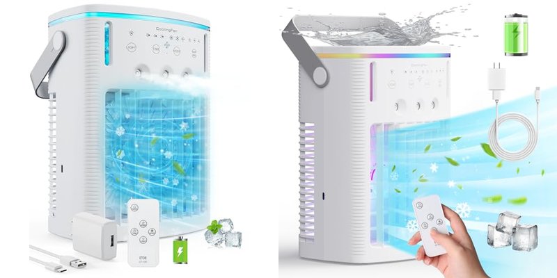 Rechargeable Portable Air Conditioners for Indoor and Outdoor Cooling