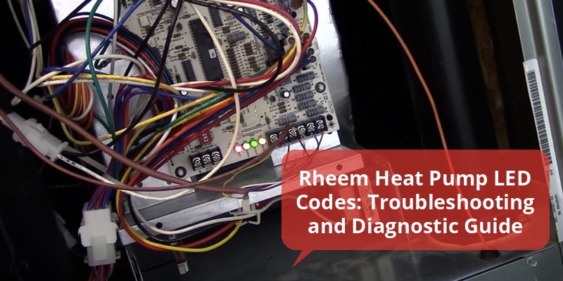 rheem heat pump led codes