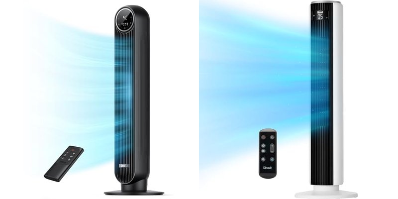 Tower Fans for Bedroom Cooling and Quiet Sleep
