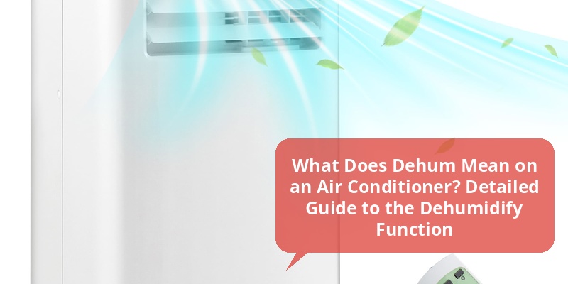 what does dehum mean on an air conditioner