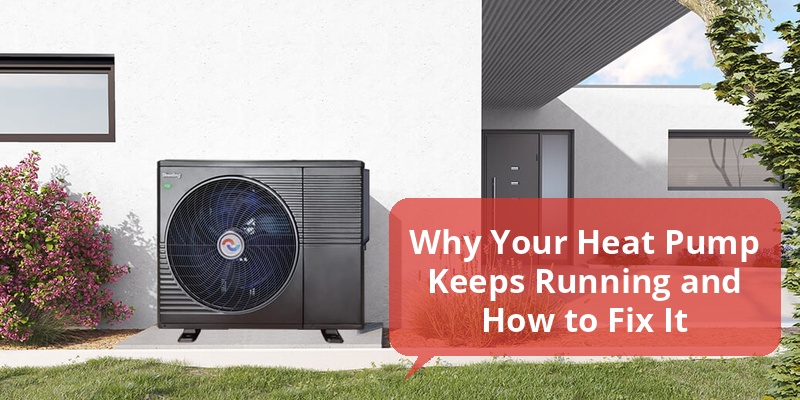 why does my heat pump keep running