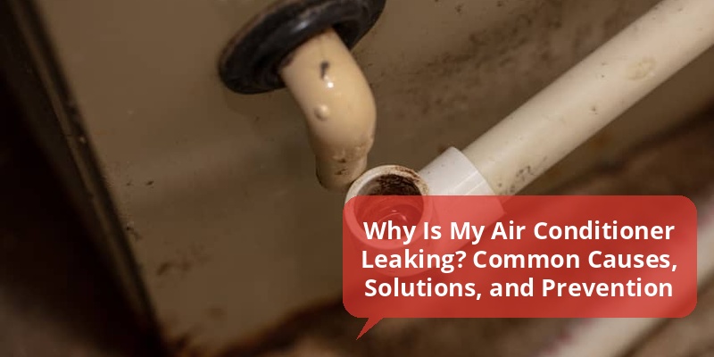 why is my air conditioner leaking